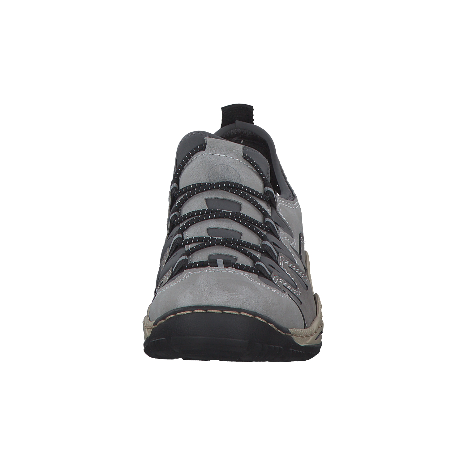 Rieker L0539, Slipper, Damen, cement/grey/blei