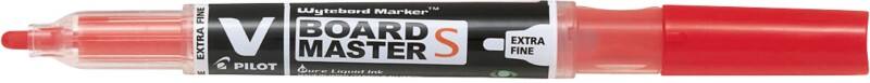 Pilot V-Board Master S Nein Whiteboard-Marker Rot Extra Feine Rundspitze 1,3 mm