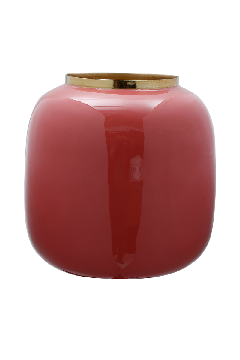Kayoom Vase Art Deco 525 Koralle / Gold