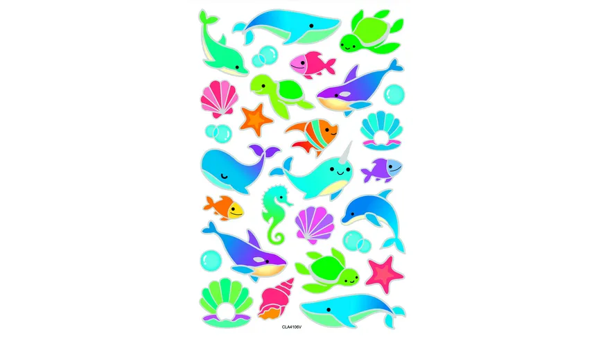 folia Bubble-Sticker UNDERWATER 14x21cm
