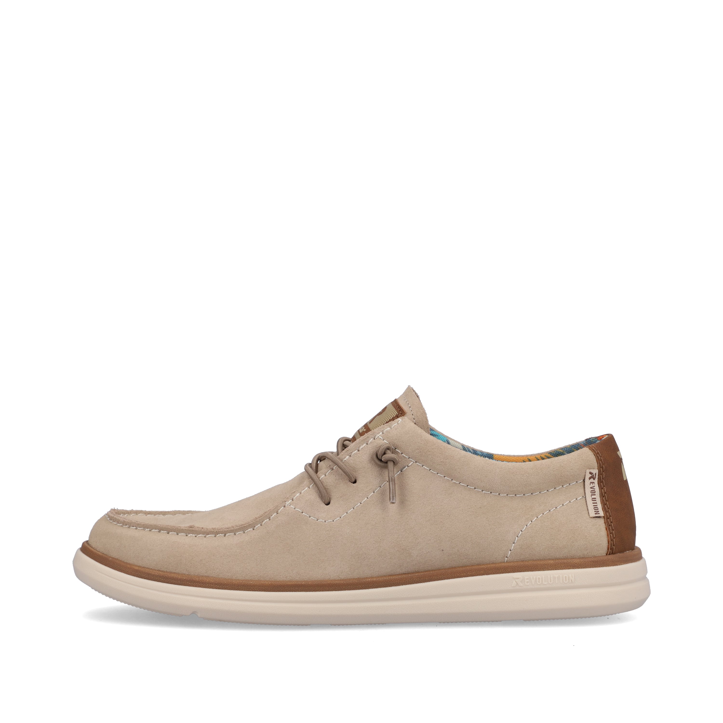Rieker Herren Slipper cream beige