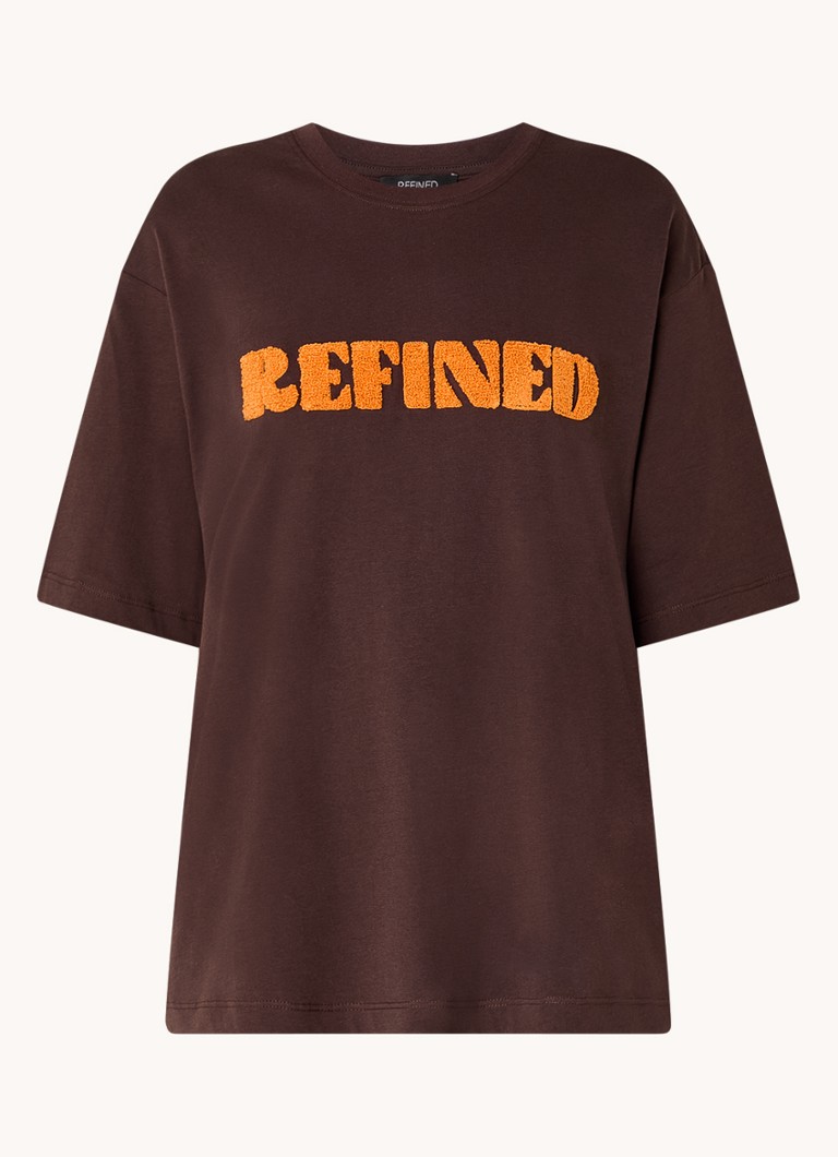 T-shirt Maggy del marchio Refined Department con stampa su entrambi i lati.