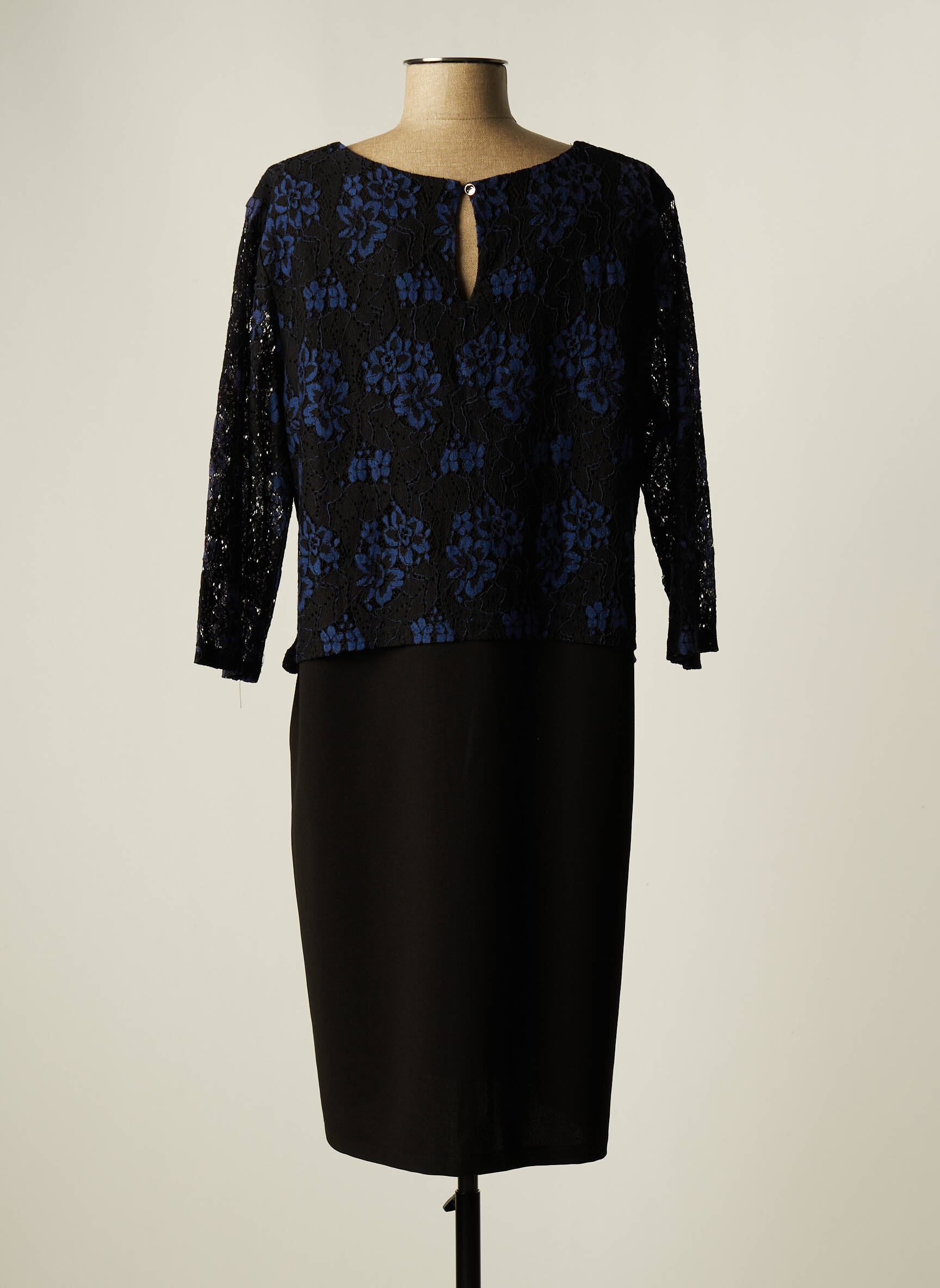 Halo Paris Robes Mi Longues Femme couleur bleu