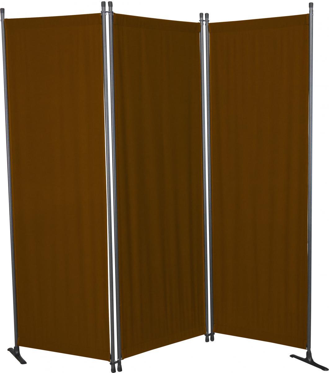 Angerer Paravent 3-tlg. braun