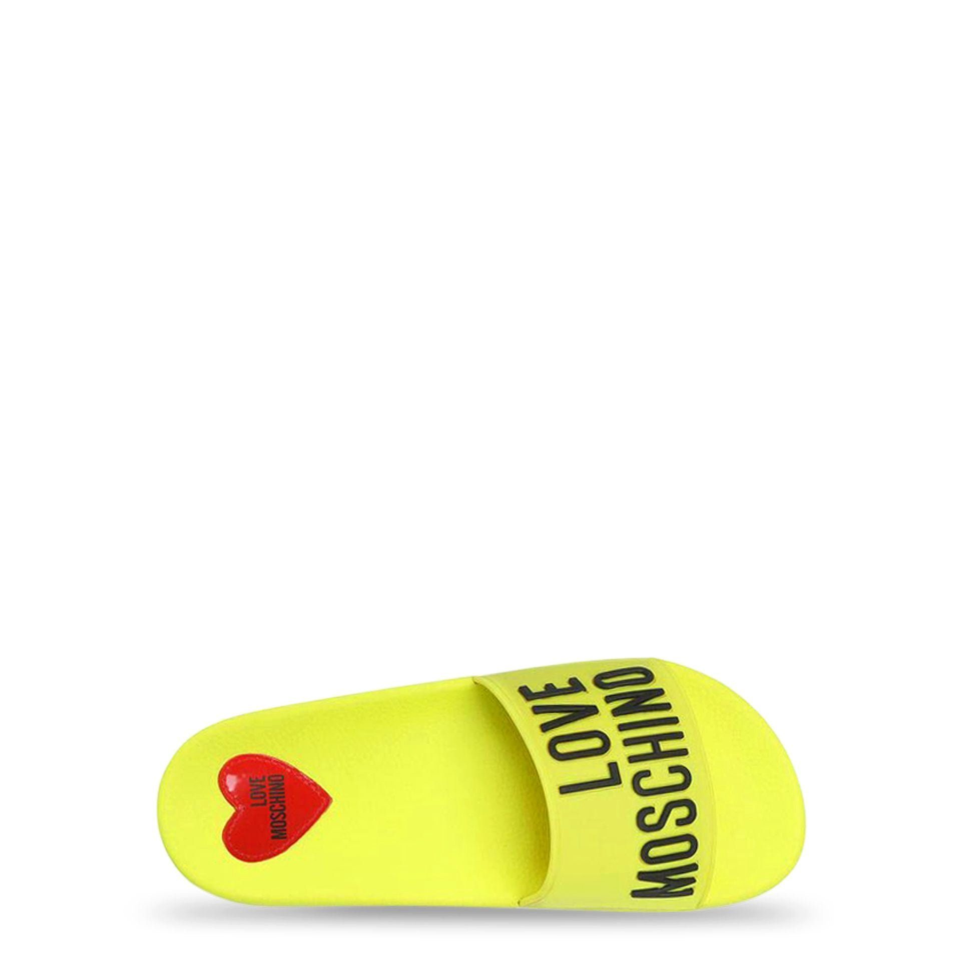 LOVE MOSCHINO Love Moschino Flip Flops, Sommerliche Must-haves, gelb Badesandale