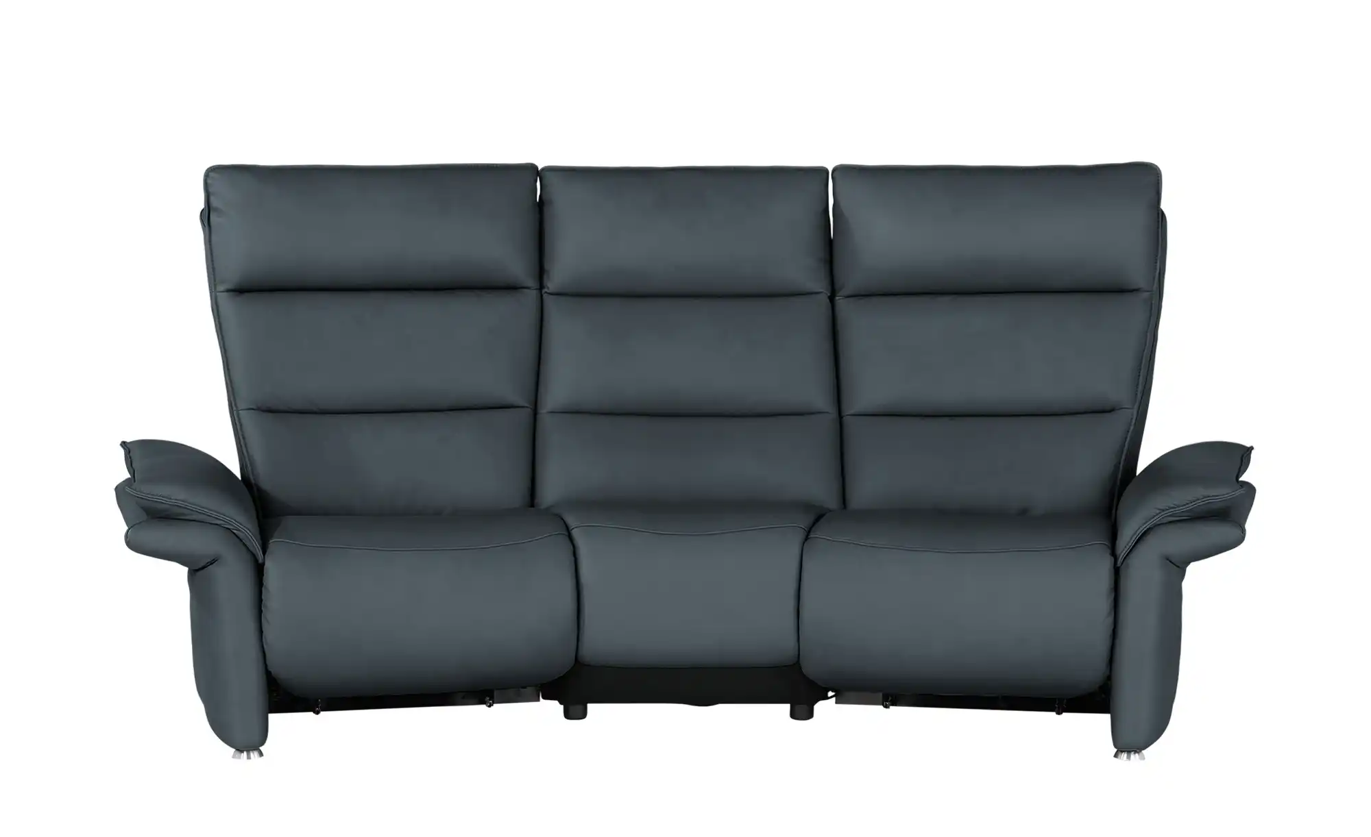 Hukla Trapezsofa aus Leder Corvina