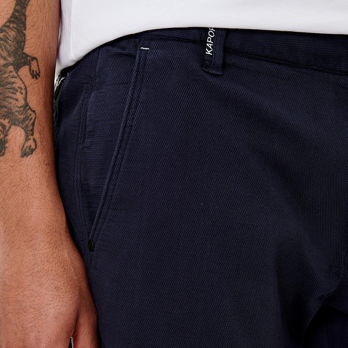 MAGIC  Short slim bleu Homme