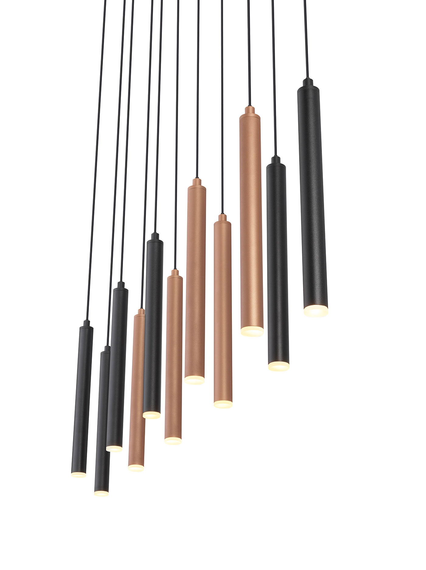 MusterringLED-Pendelleuchte 11flg