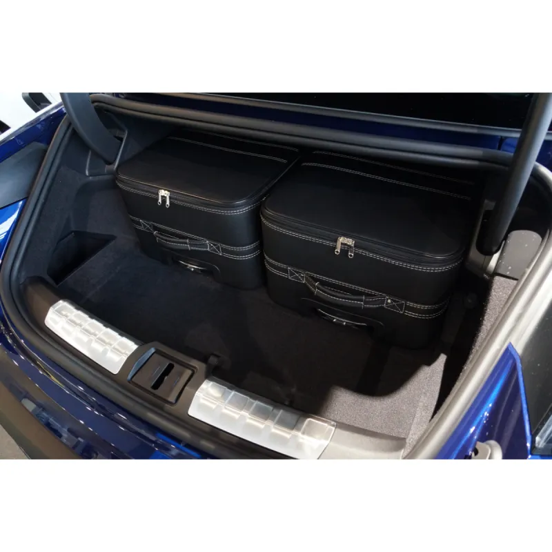 Roadsterbag Kofferset Porsche Taycan back (133B) - Leder \/ Kunstleder 4-tlg.