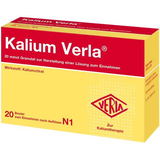 KALIUM VERLA Granulat Btl.  20 St  Granulat