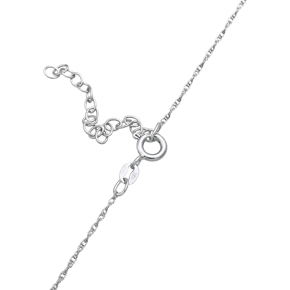 KUZZOI KUZZOI Collier Hommes de base maillons torsadés en argent sterling 925 collier