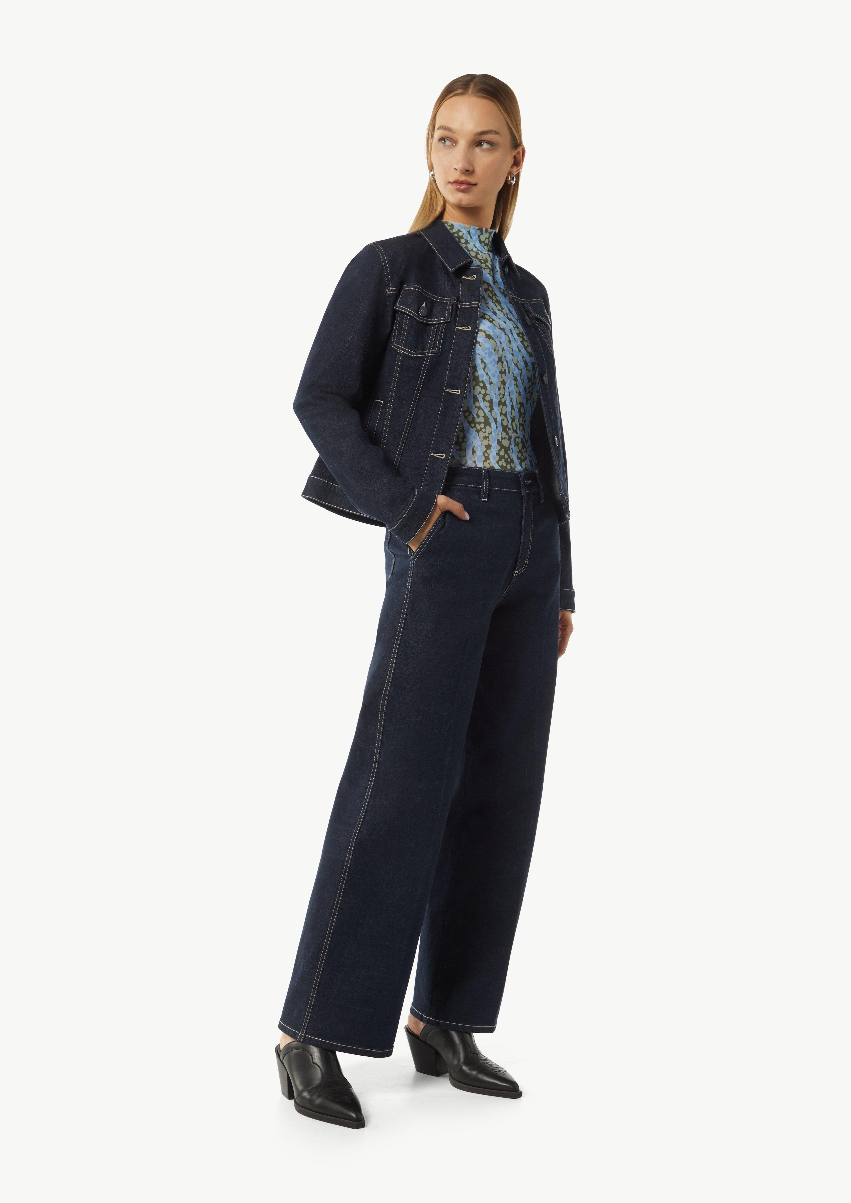 Mesh-Shirt mit Stehkragen - olivgrün