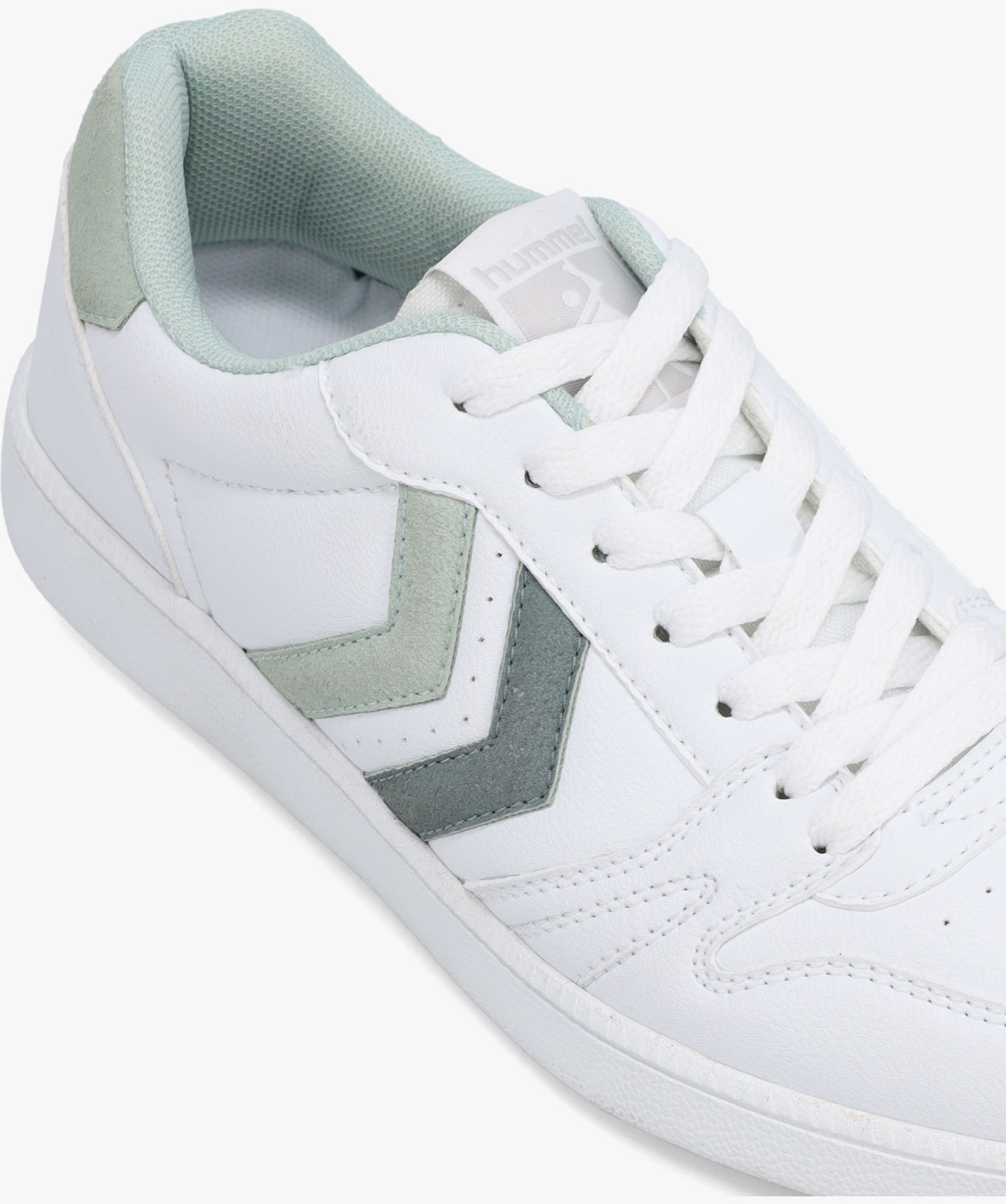 Baskets femme à bandes contrastantes – Hummel HandPerfekt blanc | GEMO