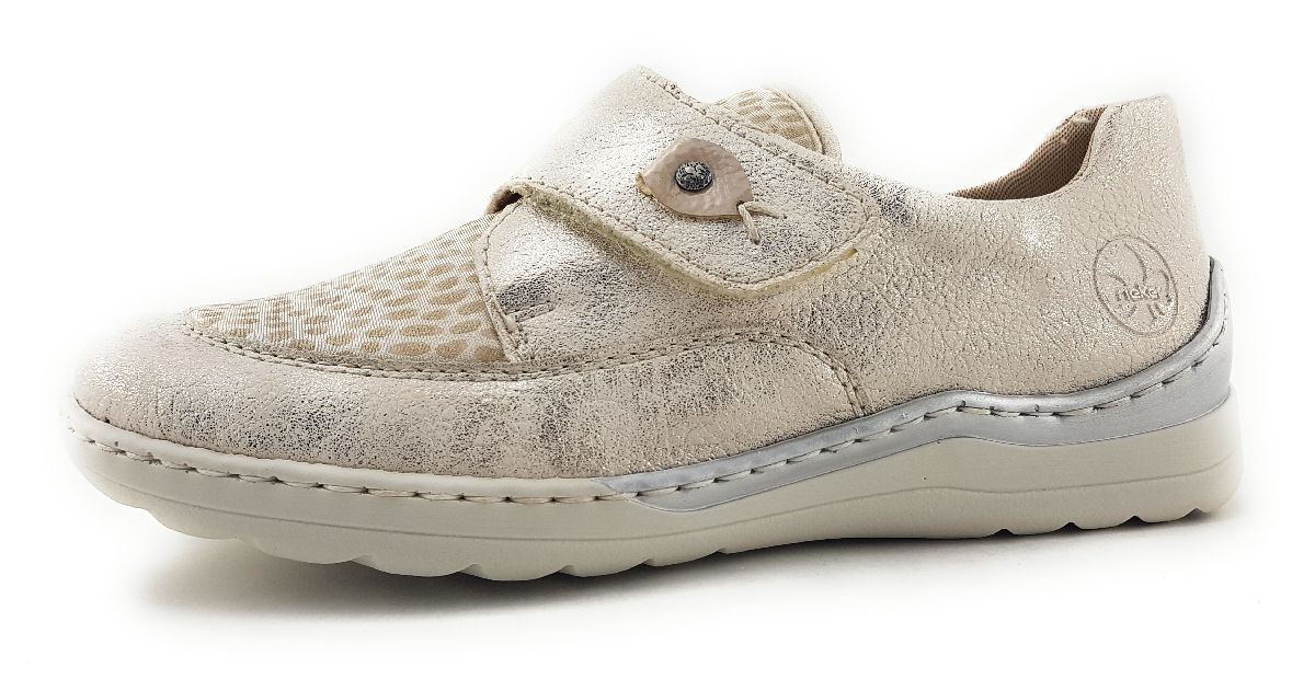 Rieker Aleria 48951-90 Metallic 90 beige kombi
