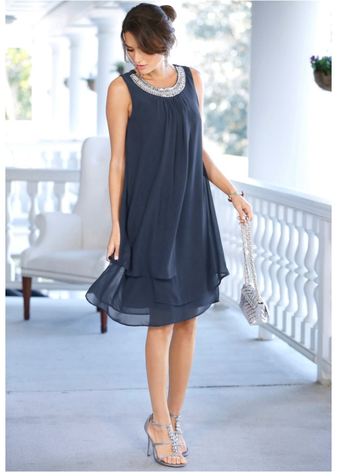 Premium Kleid mit Applikation