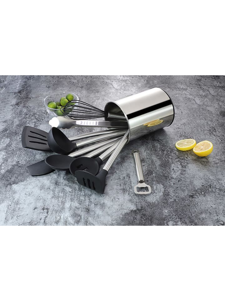 Echtwerk 10tlg. Küchenhelfer-Set in Silber günstig kaufen onesize