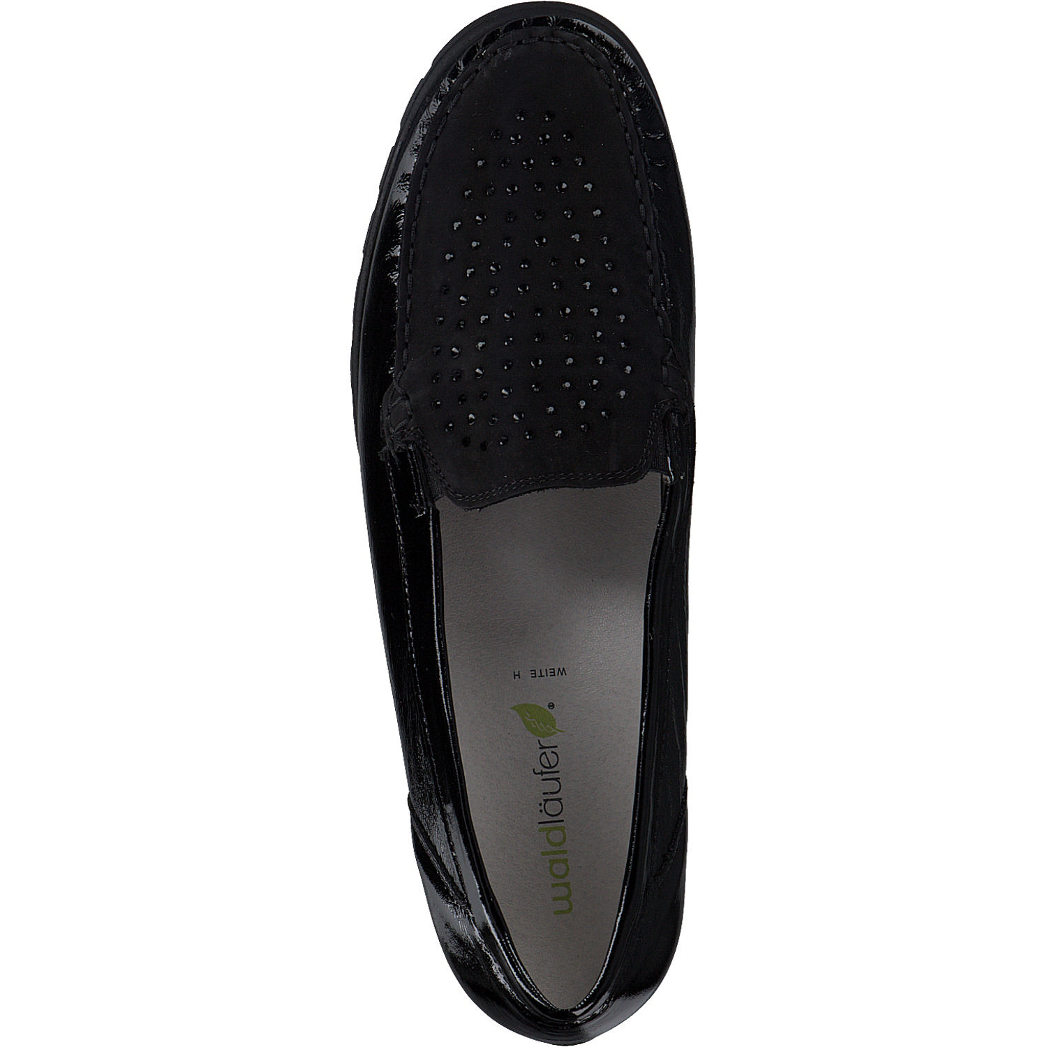 Waldläufer Hegli 549013, Slipper, Damen, Schwarz