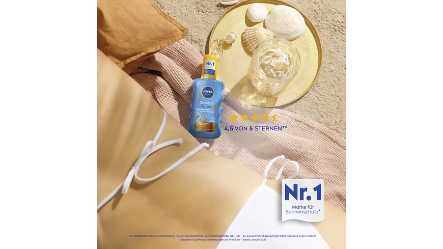 NIVEA SUN Spray schützende Bräune LF20 200 ml