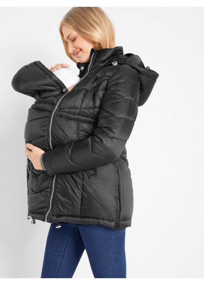 Stepp-Umstandsjacke / Tragejacke