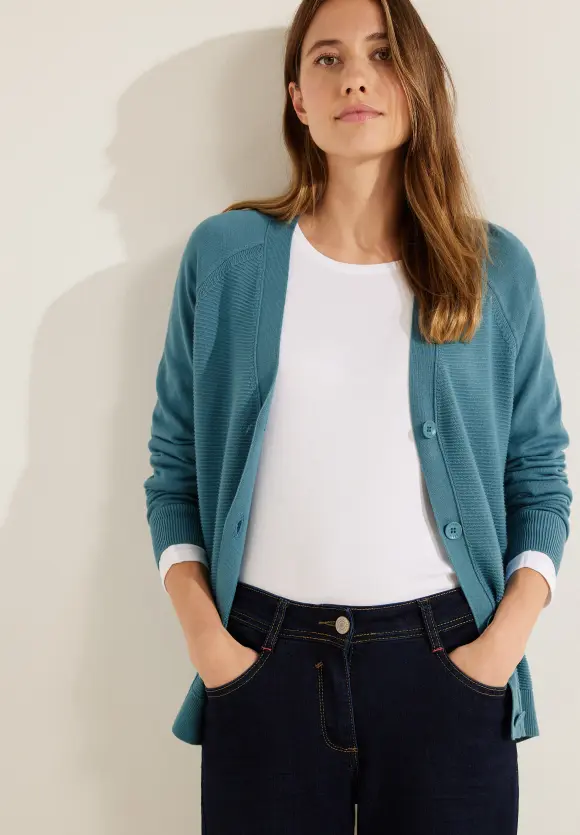 CECIL Struktur Feinstrick Cardigan