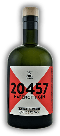 20457 Hafencity Gin Navy Strength 57% 20457 Hafencity Gin Navy Strength 57% Dieser einzigartige Gin, diesmal in Navy Strength, lässt den Spirit der Hamburger HafenCity lebendig werden. Inspiriert von dem, was den Hamburger Hafen prägt. Gewürze und Sp