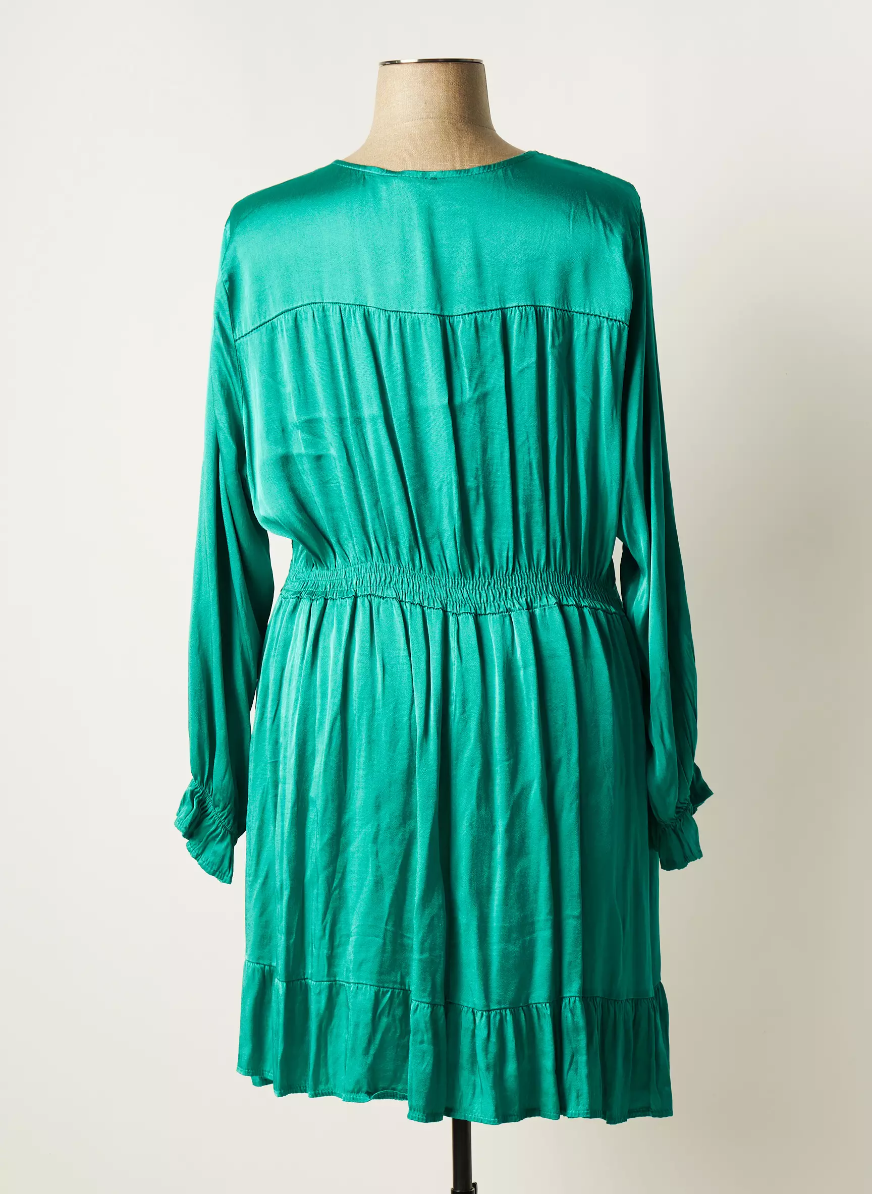 Piment Rouge Robes Mi Longues Femme couleur vert