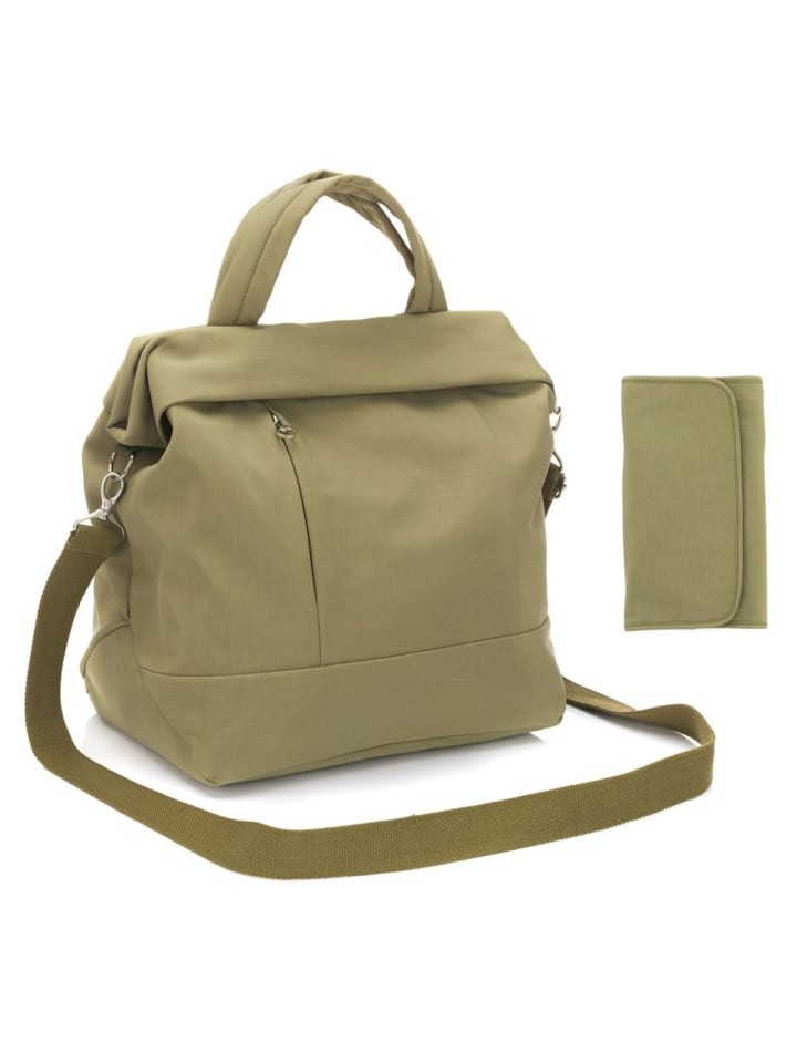 fillikid Wickeltasche Palma mit Wickelunterlage und Thermotasche in gruen günstig kaufen onesize