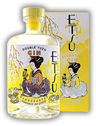ETSU Double Yuzu Gin 43% ETSU Double Yuzu Gin 43% Ein frischer Gin mit Zitrusnoten. 0,7	 Liter - Vol 43%