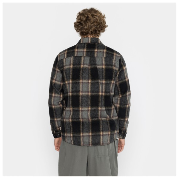 Revolution - Lined Overshirt with Zipper - Hemd