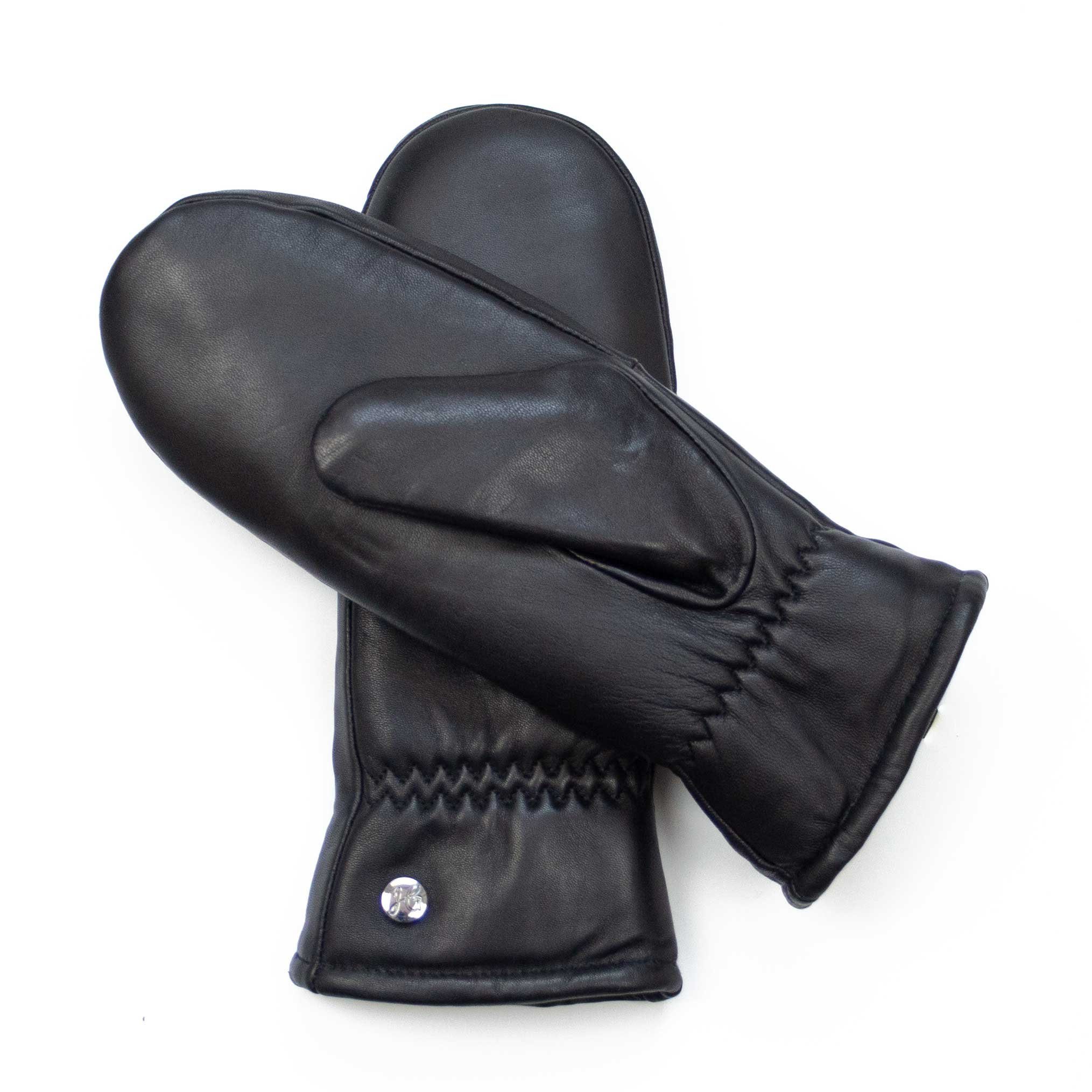 Hand Gewand by Weikert Fäustlinge HANNI - Lammnappa/- Lammfell-Fäustlinge mit Touchscreen Funktion