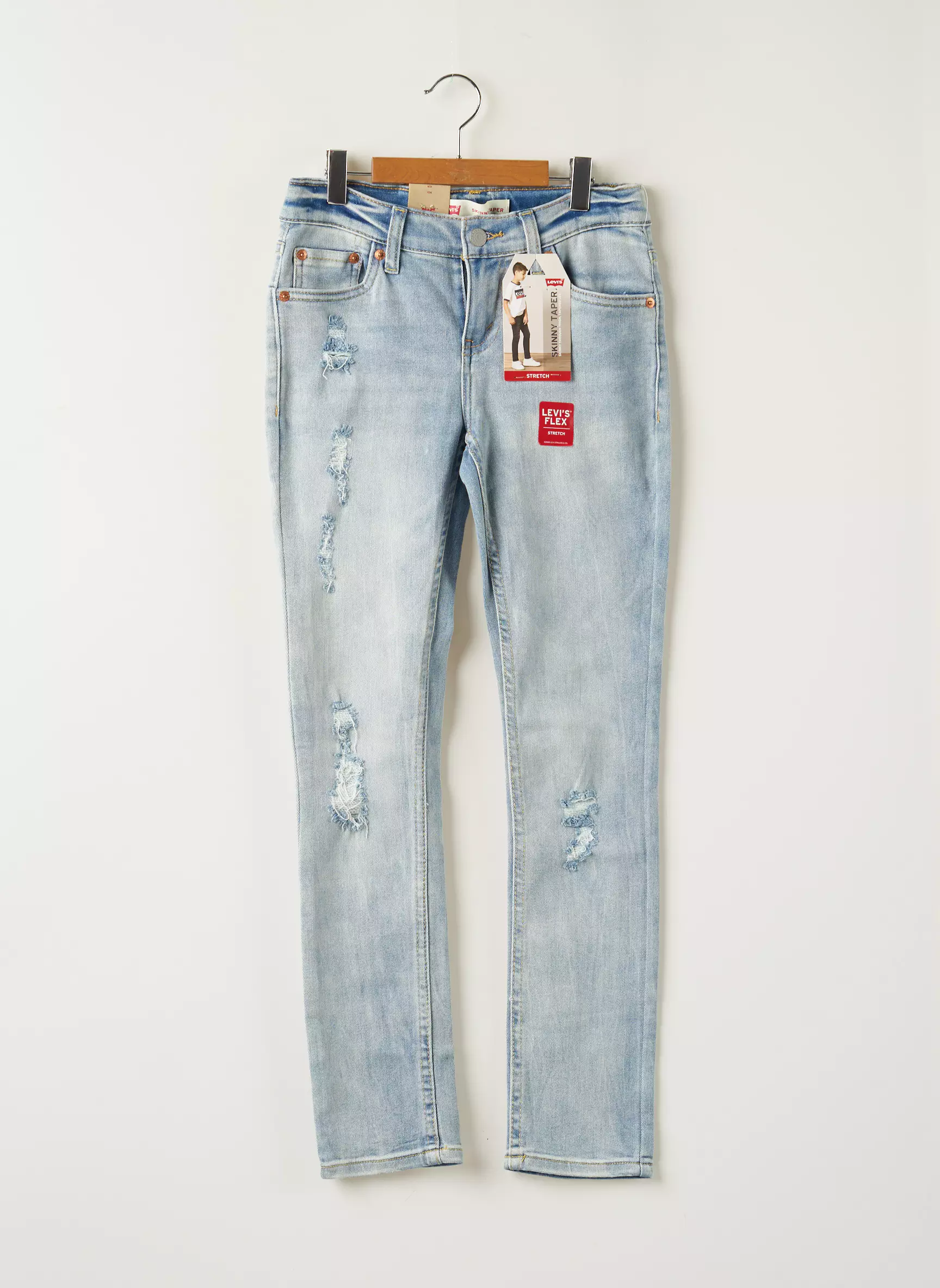 Levis Jeans Coupe Slim Garcon couleur bleu