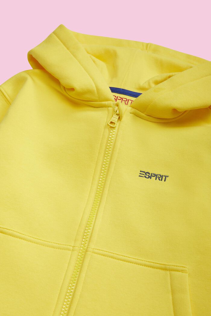 Logo-Kapuzenjacke mit Reißverschluss