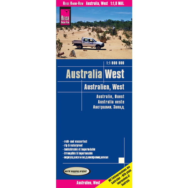 RKH WMP AUSTRALIEN, WEST 1:1.800.00 - Straßenkarte