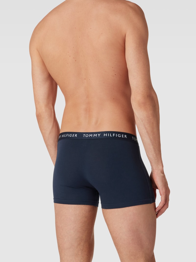 Trunks im 3er-Pack in marineblau