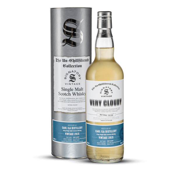 Signatory Vintage Caol Ila 2015 7 ans Very Cloudy 40%