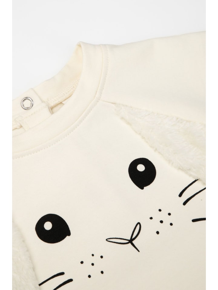 Coccodrillo Sweatshirt in ecru günstig kaufen