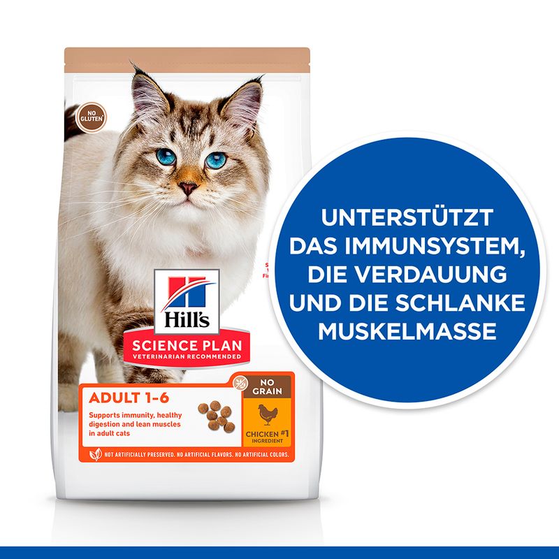 Hill's Science Plan Adult 1-6 No Grain mit Huhn zu TOP-Preisen
