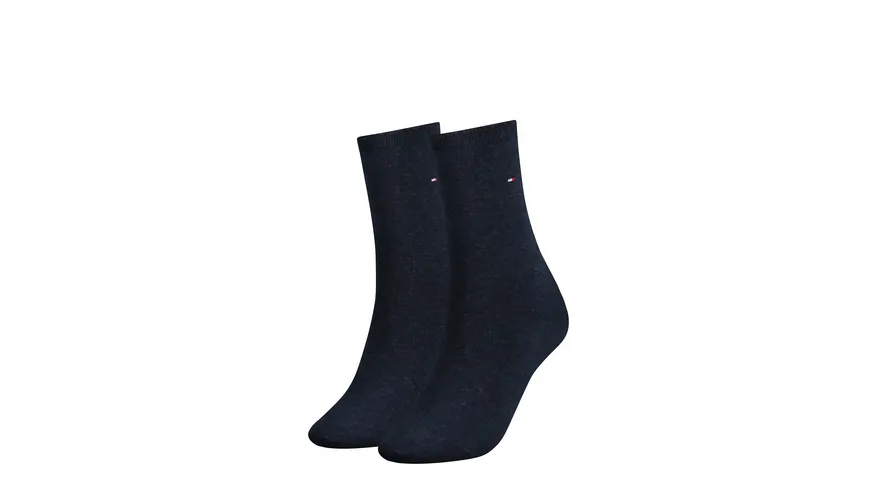 TOMMY HILFIGER Damen Socken Casual 2er Pack jeansblau