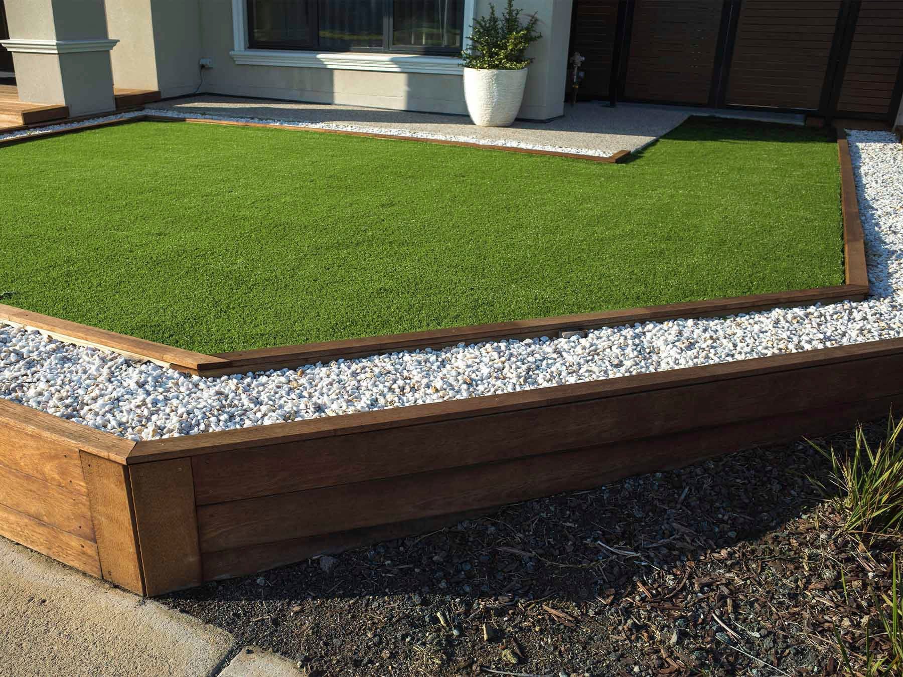 Kunstrasen FRANCIS, Primaflor-Ideen in Textil, rechteckig, Höhe: 22 mm, realistische Optik, mit Drainagefunktion, ideal für Balkon & Terrasse
