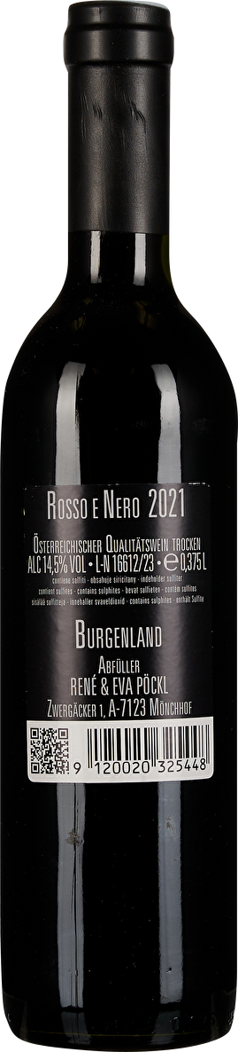 Pöckl Rosso e Nero Halbflasche 2021