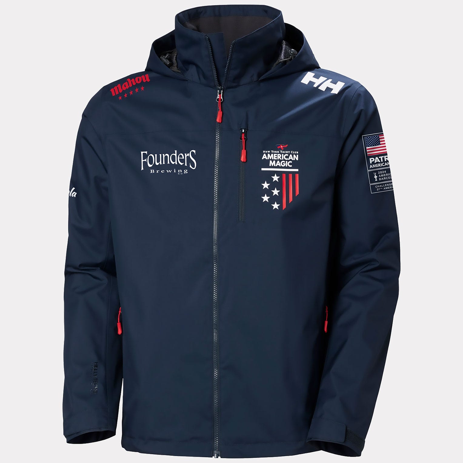 Men's American Magic Crew Hooded Sailing Jacket 2.0