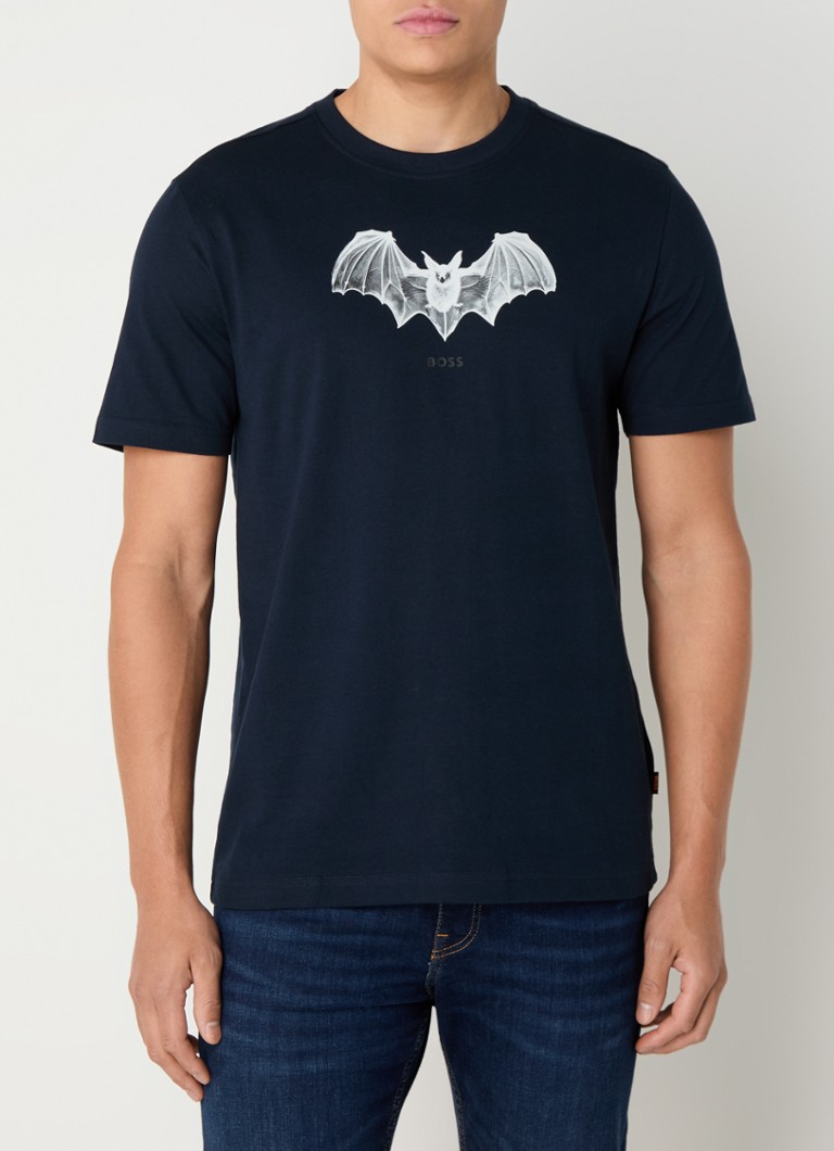 Koszulka HUGO BOSS Spiderbat z nadrukowanym logo