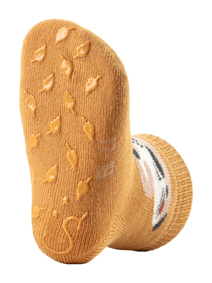 Sterntaler ABS Krabbelsocken 2er-Pack Biber in hellbraun günstig kaufen