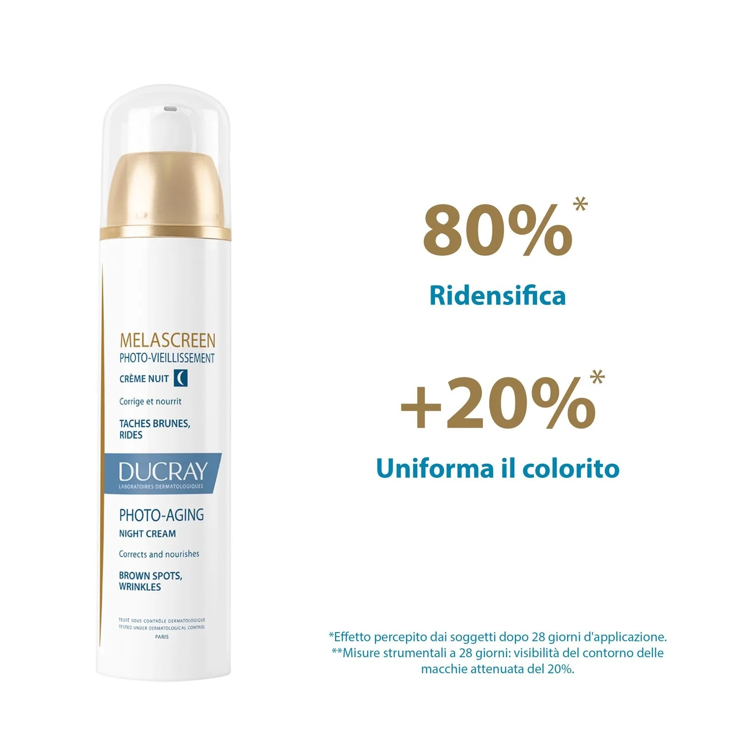 Crema de noche anti-imperfecciones Melascreen - Tratamiento nocturno