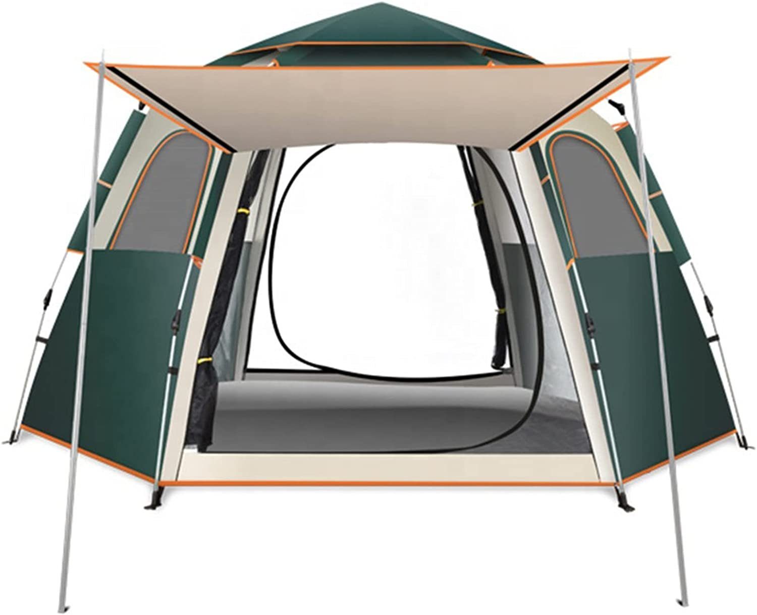 DOPWii Biwakzelt Wurfzelt,Camping Zelt,Pop Up Zelt,Wasserdicht,Abnehmbar, Personen: 3