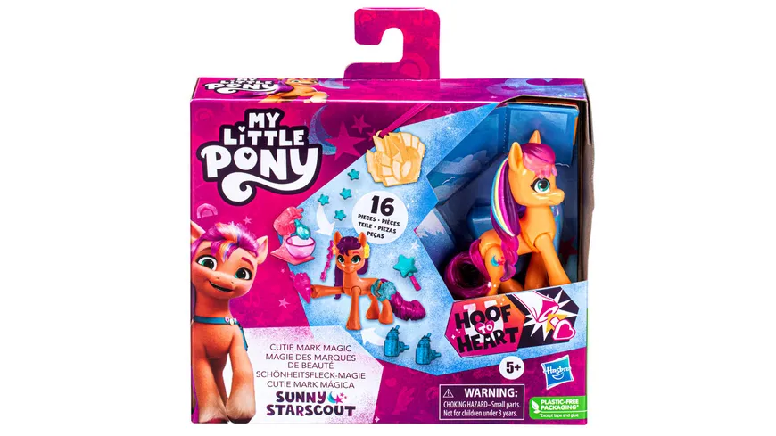 Hasbro - My Little Pony Schönheitsfleck-Magie Ponys, sortiert, 1 Stück