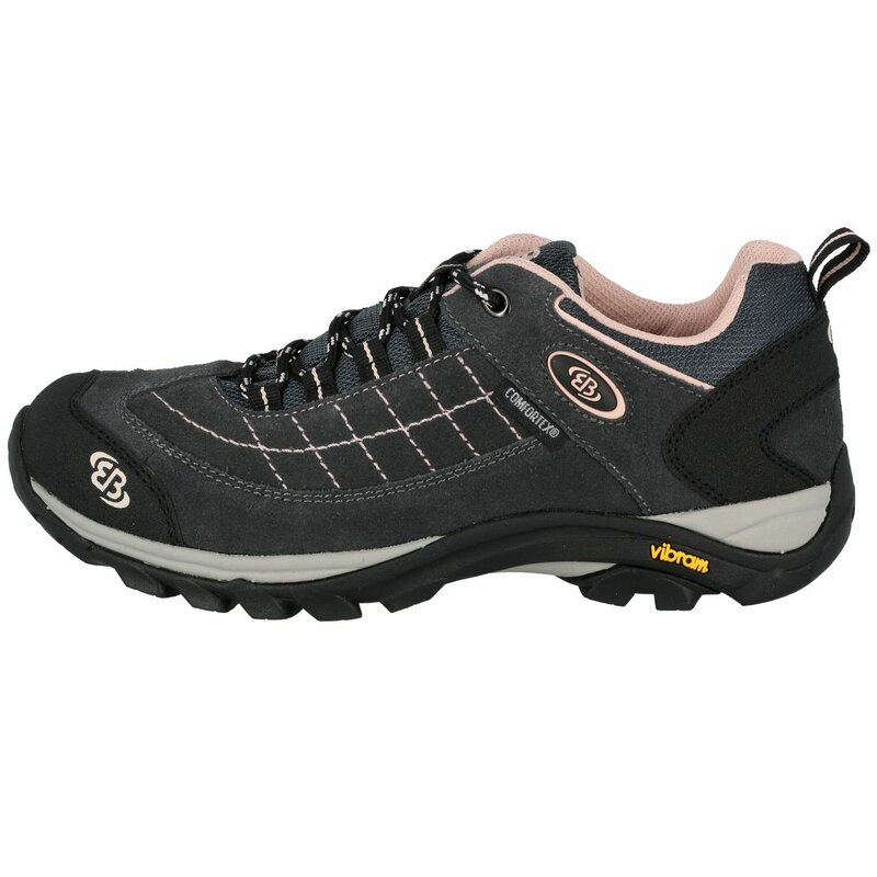Brütting Mount Crillon Low graue Damen Wanderschuhe