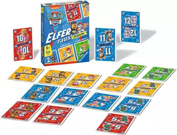 Paw Patrol Elfer raus! Junior - Kartenspiel ab 5 Jahren