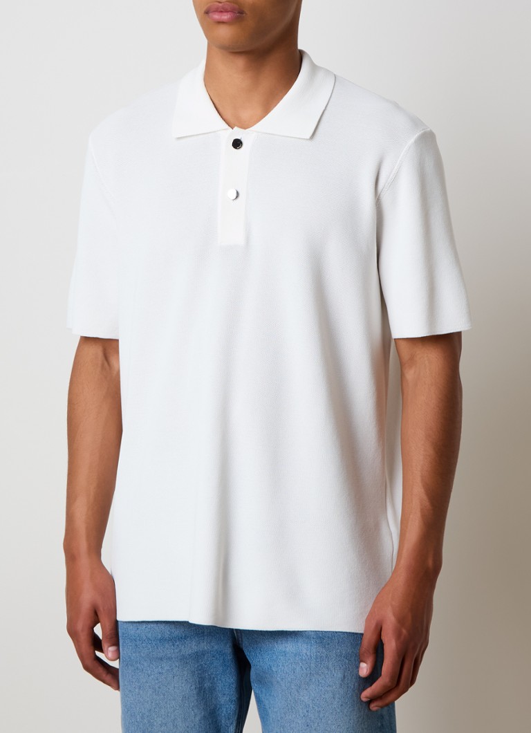 Jacquemus Regular fit polo with texture