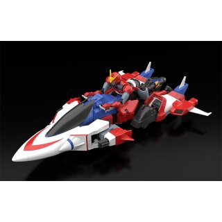 Armored Police Metal Jack Moderoid Plastic Model Kit Hyper Red Jack Armor 16 cm